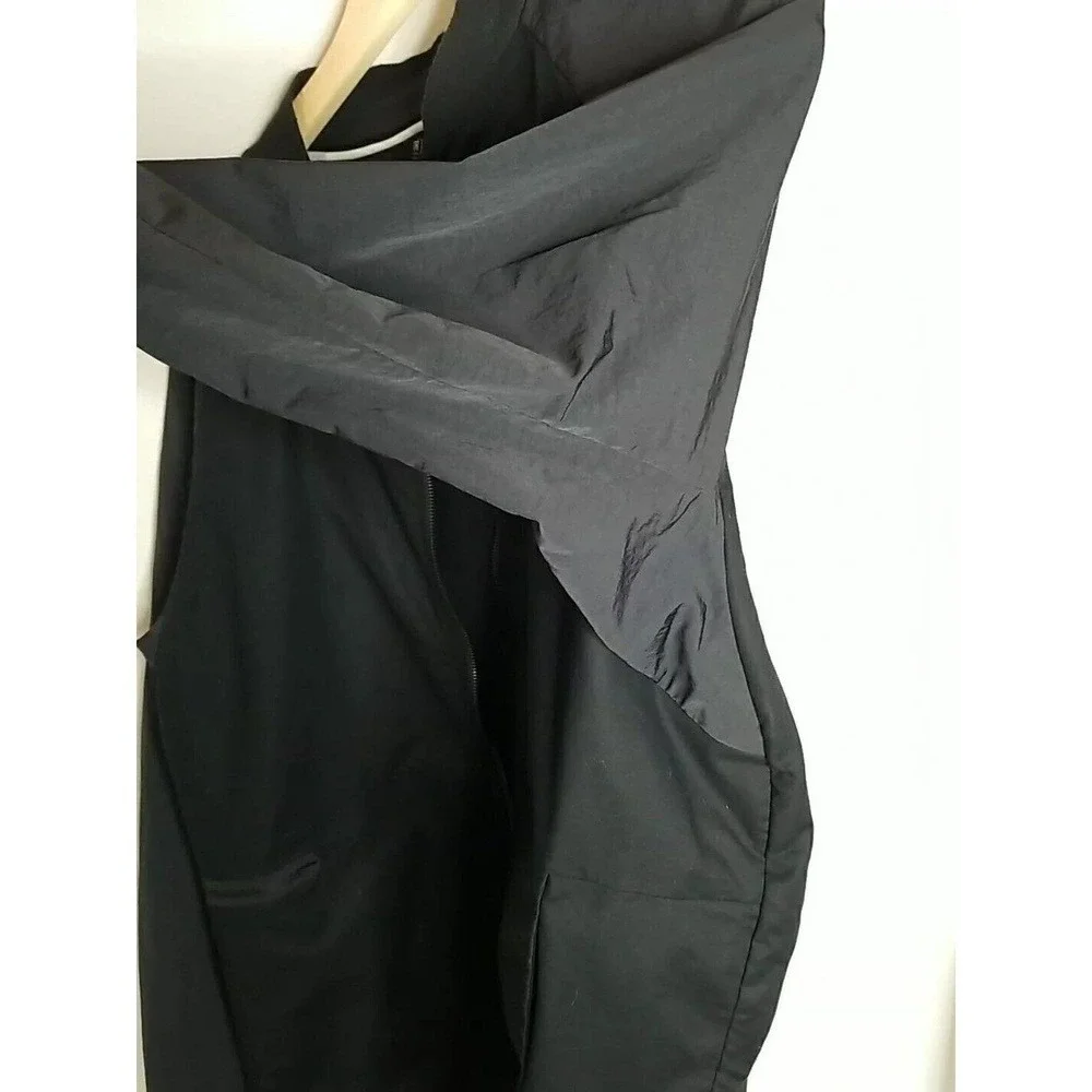 Nike Tech Mens XL Jacket Woven Varsity‎ 832192-010 Black Full Zip Sportswear